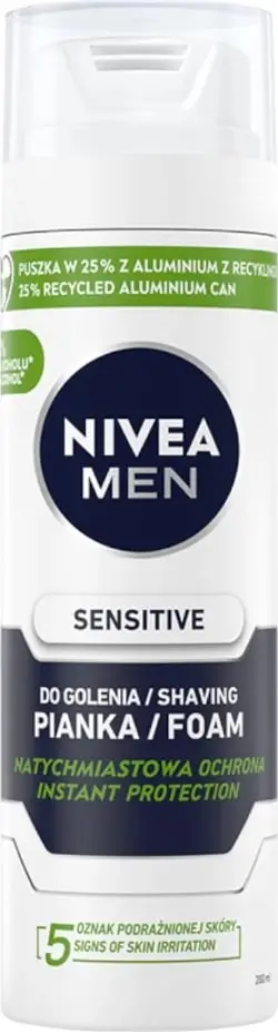 Shkumë rroje për meshkuj Nivea Men Sensitive Cool 200ml