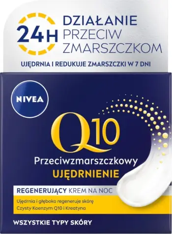 Krem Nivea Visage Q10 Plus Ant-Wrinkle, 50ml, i kaltër