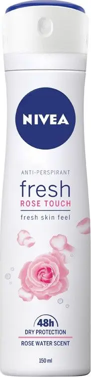 Deodorant për femra Nivea Rose Touch 48h, 150 ml