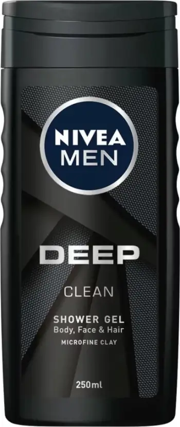 Xhel dushi Nivea Deep Clean for Men, 250ml, për meshkuj