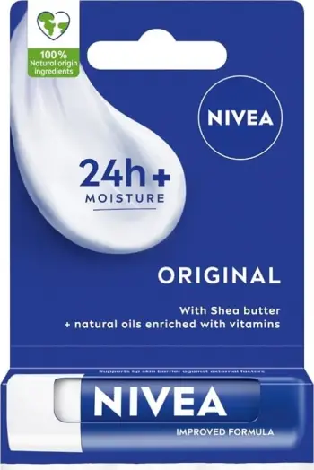Balsam për buzë Nivea Overnight Care 4.8g