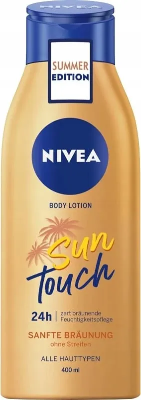 Losion për trup Nivea Sun Touch Tanning për femra 400ml - 1
