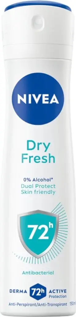 Spray antiperspirant për femra Nivea Dry Fresh 150ml