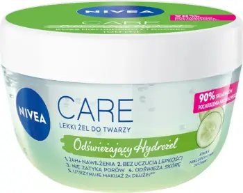 Krem xhel fytyre Nivea Care Fresh Hybrid Gel, për lëkurë të yndyrshme dhe mikse, me acid hialuronik, 100ml