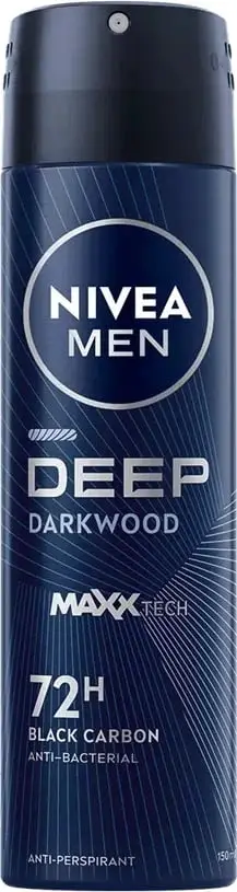 Deodorant spray për meshkuj Nivea Men Deep Darkwood 150ml