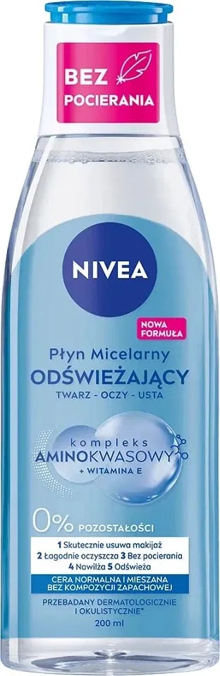 Ujë micelar për femra Nivea MicellAIR Refreshing, 200ml - 1