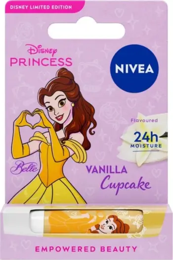 Buzëkuq për femra Nivea Disney Limited Edition Vanilla Cupcake, 4.8g