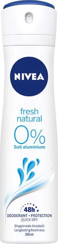 Deodorant për femra Nivea Fresh Natural, 150ml, i bardhë - 1