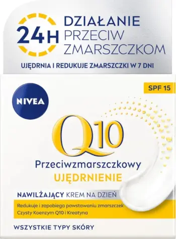Krem për rrudha Nivea Q10 Plus Anti-wrinkle, 50ml, i bardhë