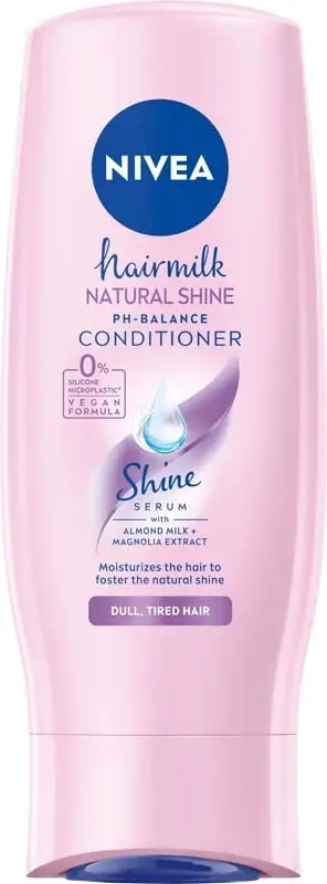 Qumësht flokësh Nivea Natural Shine, 200 ml