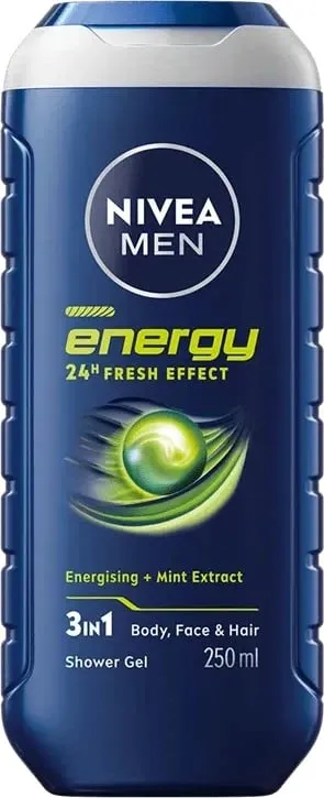 Xhel dushi për meshkuj Nivea Men Energy 250ml - 1