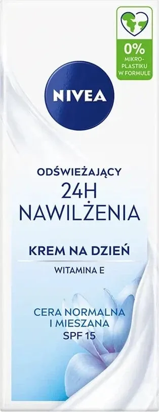 Krem dite Nivea Refreshing Day Cream, 24h hidratim, SPF 15, 50ml - 1