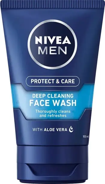 Xhel për larje fytyre Nivea Men Protect & Care për meshkuj 100ml