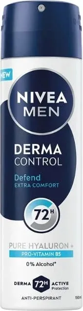 Spray antiperspirant për meshkuj Nivea Derma Control Defend 150ml - 1