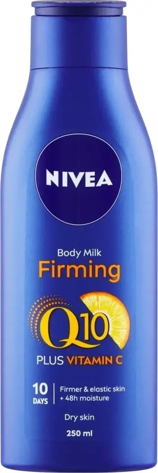 Losion për trup Nivea Q10 + Vitamin C Firming Body Milk, 250 ml