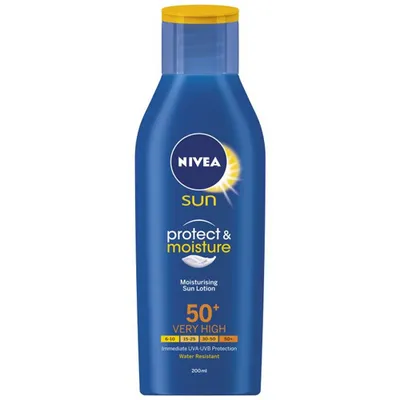 Losion Nivea Protect & Moisture SPF 50 Sun, 200 ml - 1