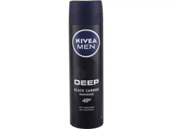 Deodorant Nívea Men Black Carbon Darkwood,150 ml