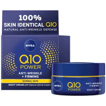 Krem nate Nivea Q10, Power Anti Wrinkle + Firming, 50 ml