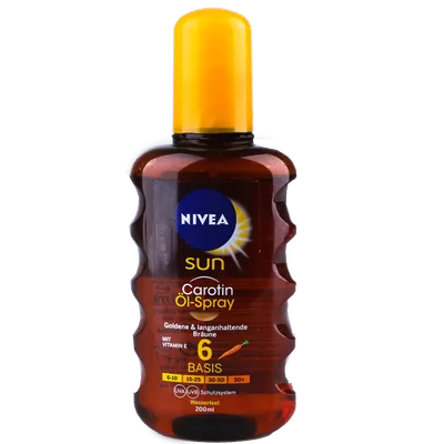 Vaj për rrezitje Nivea Carotin Ol- Spray, 200 ml - 1