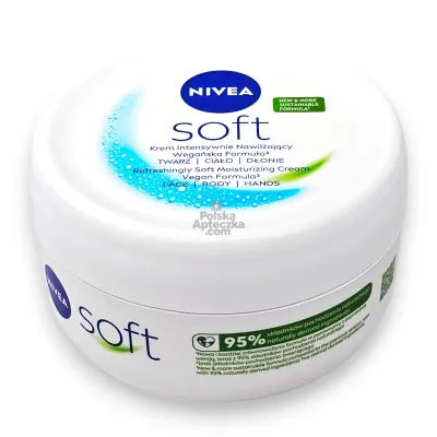 Krem për fytyrë Nivea Soft, 200 ml - 1