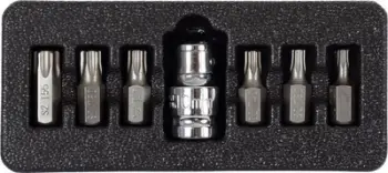 Set maje Pro-Line TORX SECURITY T20-T55, 7 copë