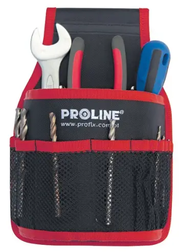 Xhep për vegla Pro-Line 52062, 1+10, i zi/kuq