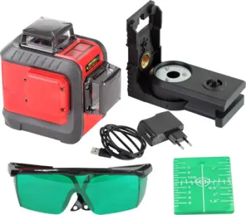 Laser sipërfaqësor Proline 15179, 20 m, i gjelbër