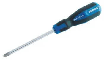 Kaçavidë Proline Philips, PH2 x 38 mm, e zezë/kaltër