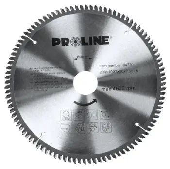 Disk prerës Proline, 205x30mm, +81 dhëmbë