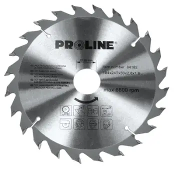 Sharrë rrethore për dru Pro-Line, 160x30mm