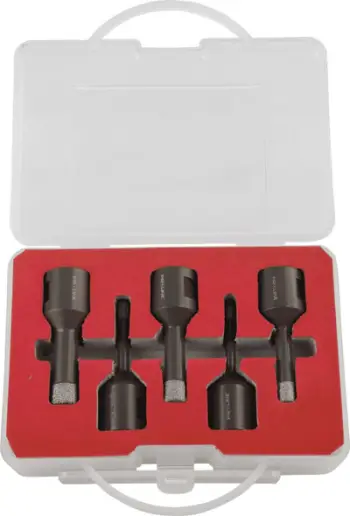 Set sharra me vrima diamanti Proline, M14, 5 - 12 mm, 5 copë