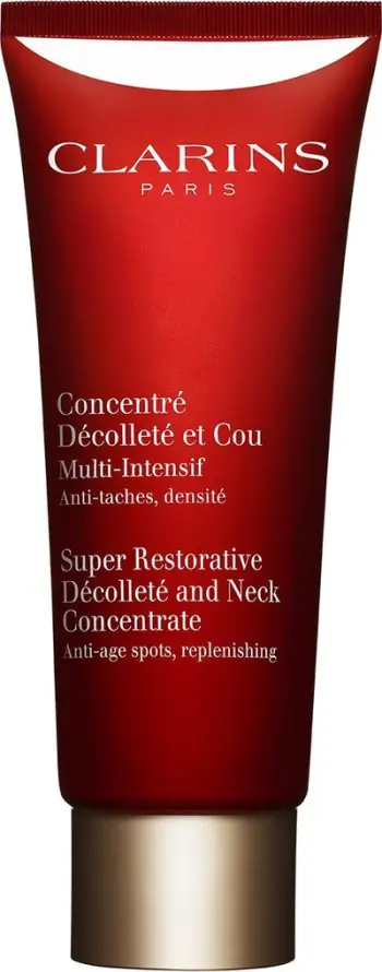 Krem për qafë dhe dekolte Clarins Super Restorative, koncentrat, 75ml