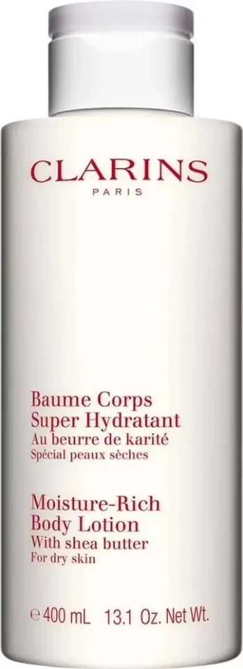 Losion trupi për femra Clarins Moisture-Rich Body Lotion Intensively Hydrating Body Balm 400ml