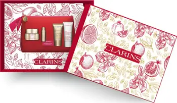 Set kujdesi për fytyrë dhe duar Clarins Nutri Lumiere, krem dite 50ml, krem nate 15ml, krem duar 30ml