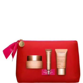 Set kujdesi për fytyrë Clarins Extra Firming, krem dite 50ml, serum 10ml, krem nate 15ml