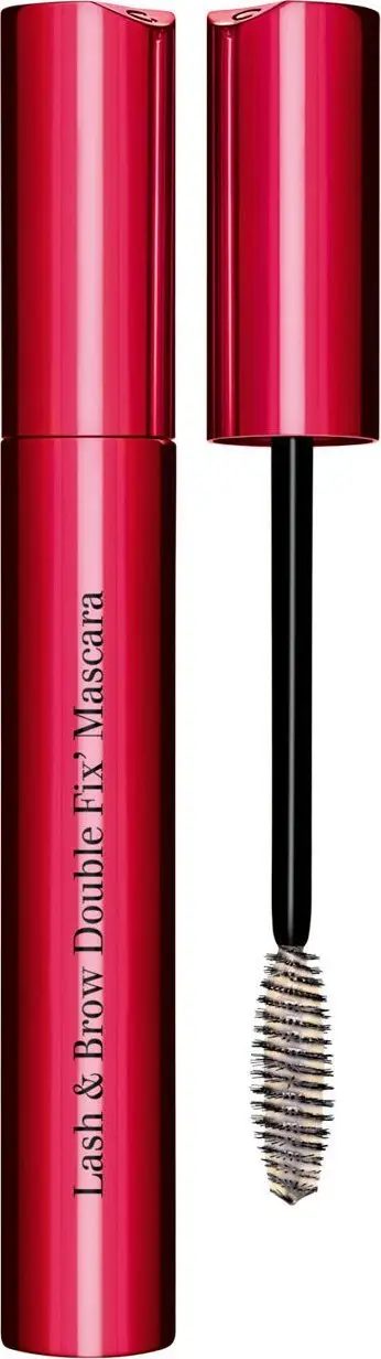 Xhel për qerpikë dhe vetulla Clarins Lash &amp; Brow Double Fix Mascara, transparent, 8 ml
