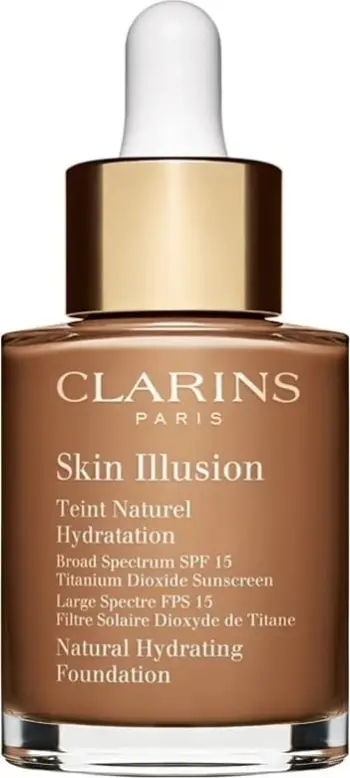 Fondatinë për femra Clarins Skin Illusion Foundation SPF15 112.3 Sandalwood, 30ml