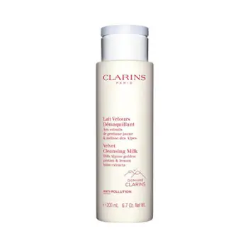 Losion pastrimi për fytyrë Clarins Velvet Milk, 200 ml