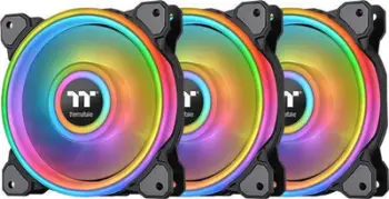 Ftohës Thermaltake Riing Quad 14 RGB (CL-F089-PL14SW-A), 3 copë, i zi