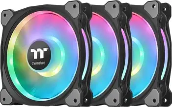 Set 3 ftohës 140 mm + Hub Thermaltake Riing Duo 14 RGB