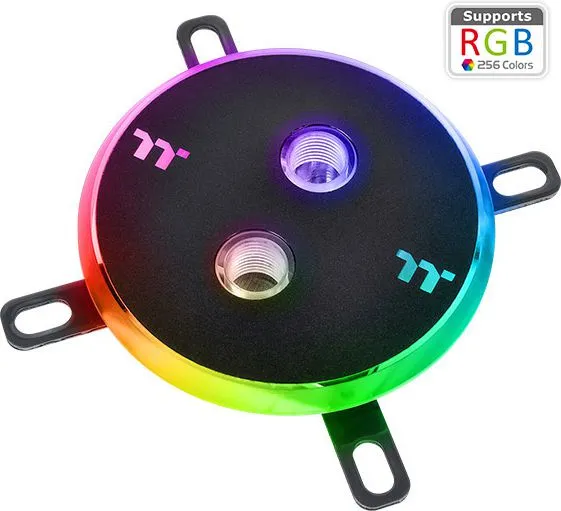 Ftohës uji për procesor Thermaltake Pacific W4, me RGB - 1