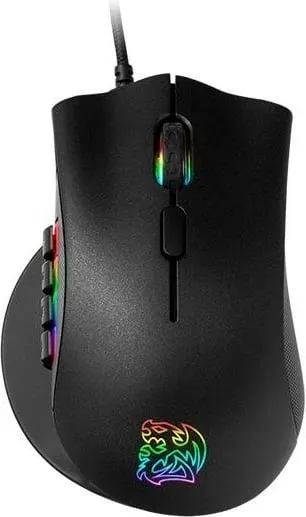Maus Thermaltake eSports Nemesis Switch RGB, me kabllo, i zi - 1
