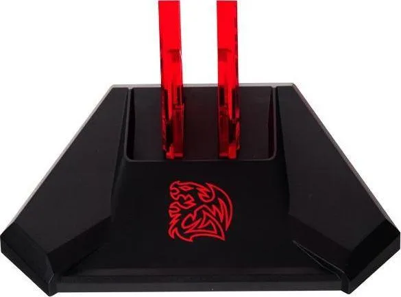 Mbajtëse për kufje Thermaltake, plastike, e kuqe - 2
