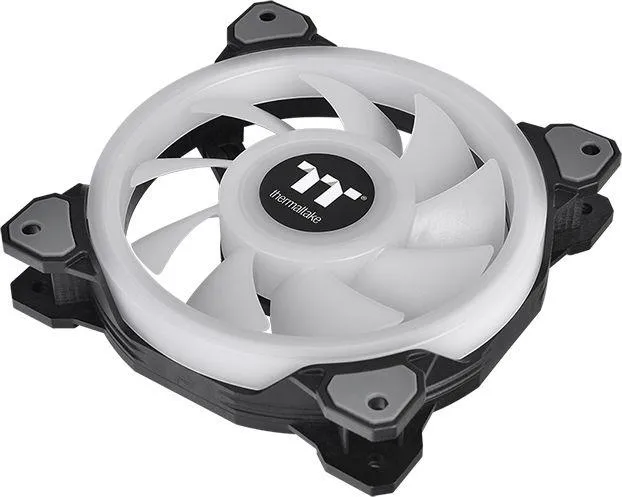 Ftohës Thermaltake Riing Quad 12 RGB, 120 mm, i bardhë - 3