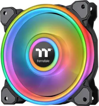 Ftohës Thermaltake Riing Quad 14 RGB, 140 mm, i zi