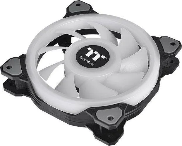 Ftohës Thermaltake Riing Quad 12 RGB, 120 mm, i zi - 2