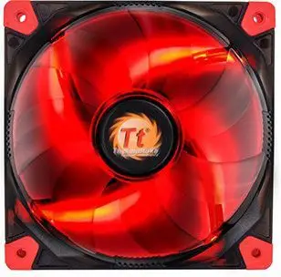 Ftohës Thermaltake Luna LED, 120 mm, i kuq