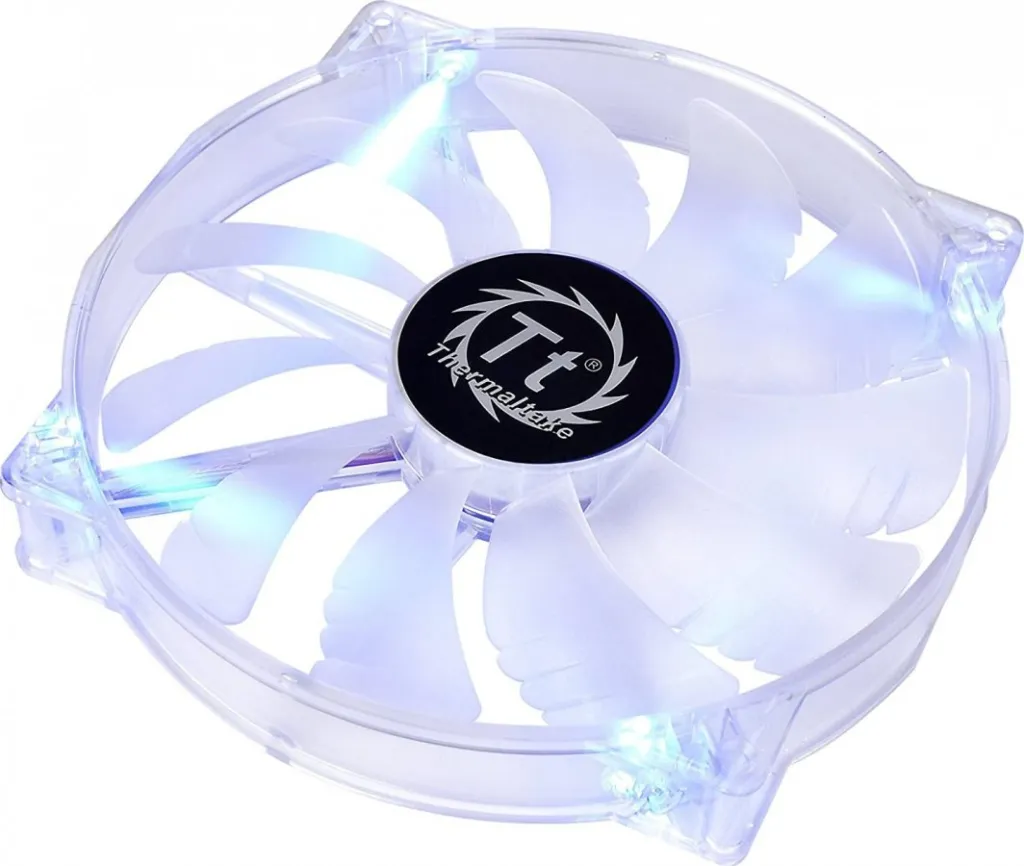 Ftohës Thermaltake Pure LED, 200 mm, i kaltër - 1