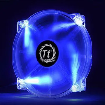 Ftohës Thermaltake Pure LED, 200 mm, i kaltër - 7