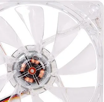 Ftohës Thermaltake Pure LED, 120 mm, i kuq - 3